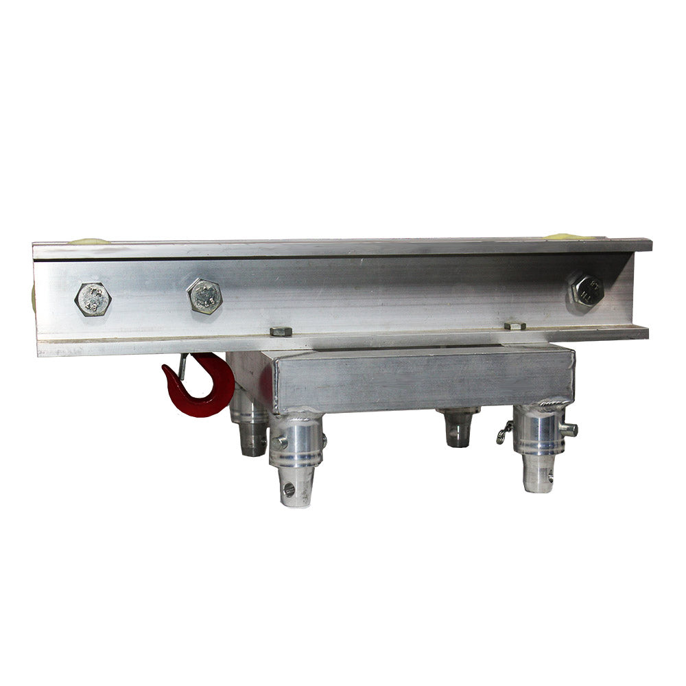 ProX Truss Tower Stage Roofing System Package -Top Block | Hinges | Base | Outriggers and 3.28 Ft. 2 mm Wall Truss Segment