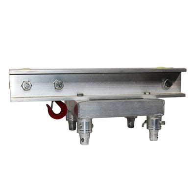 ProX Truss Tower Stage Roofing System Package -Top Block | Hinges | Base | Outriggers and 3.28 Ft. 2 mm Wall Truss Segment