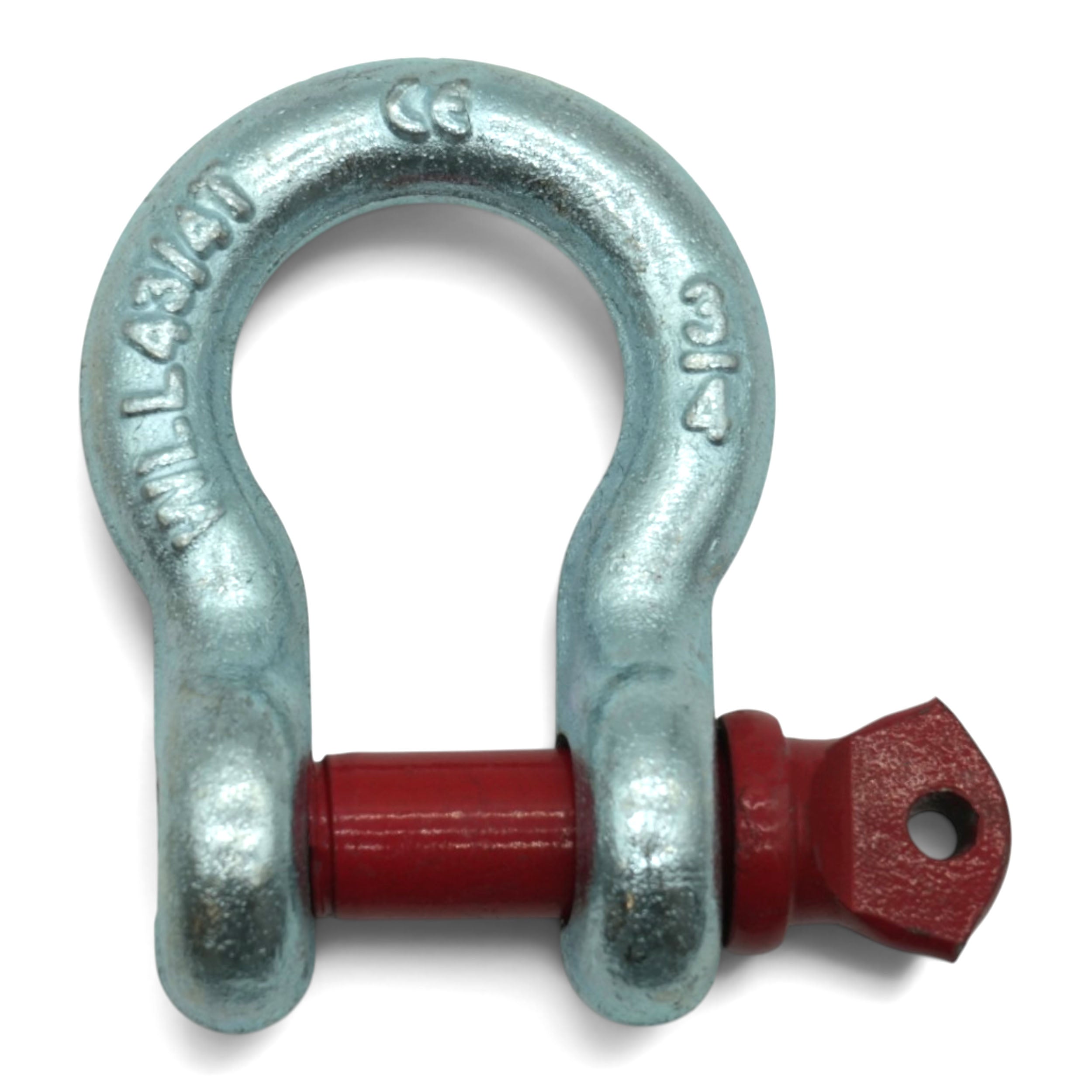 ProX 4 3/4 Ton 3/4" 0.75" Galvanized Screw Pin Anchor U Shackle