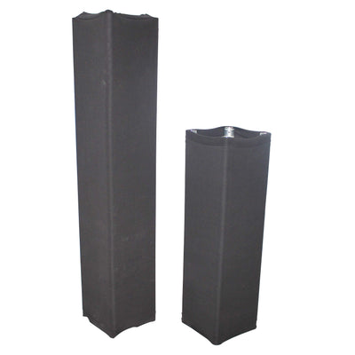 ProX Black 4.92Ft 1.50M Lycra Cover Scrim Sleeve fits 12In F34 Truss Segment
