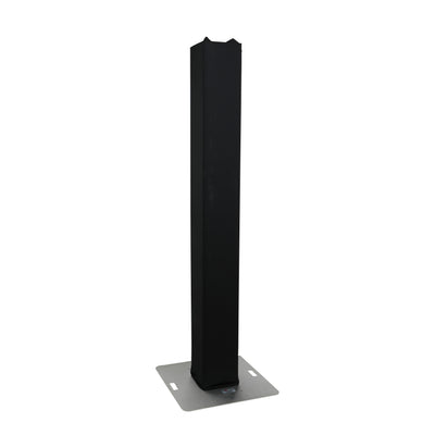 ProX Pair 6.56 FT 2.00M Box Truss 3 Side Black Scrim Cover incl. Bag
