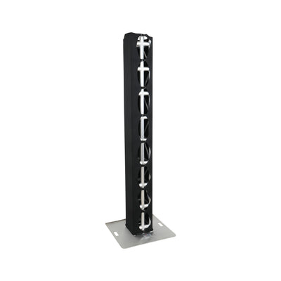 ProX Set of 2 9.84 FT 3.00M Box Truss 3 Side Black Scrim Cover incl. Bag