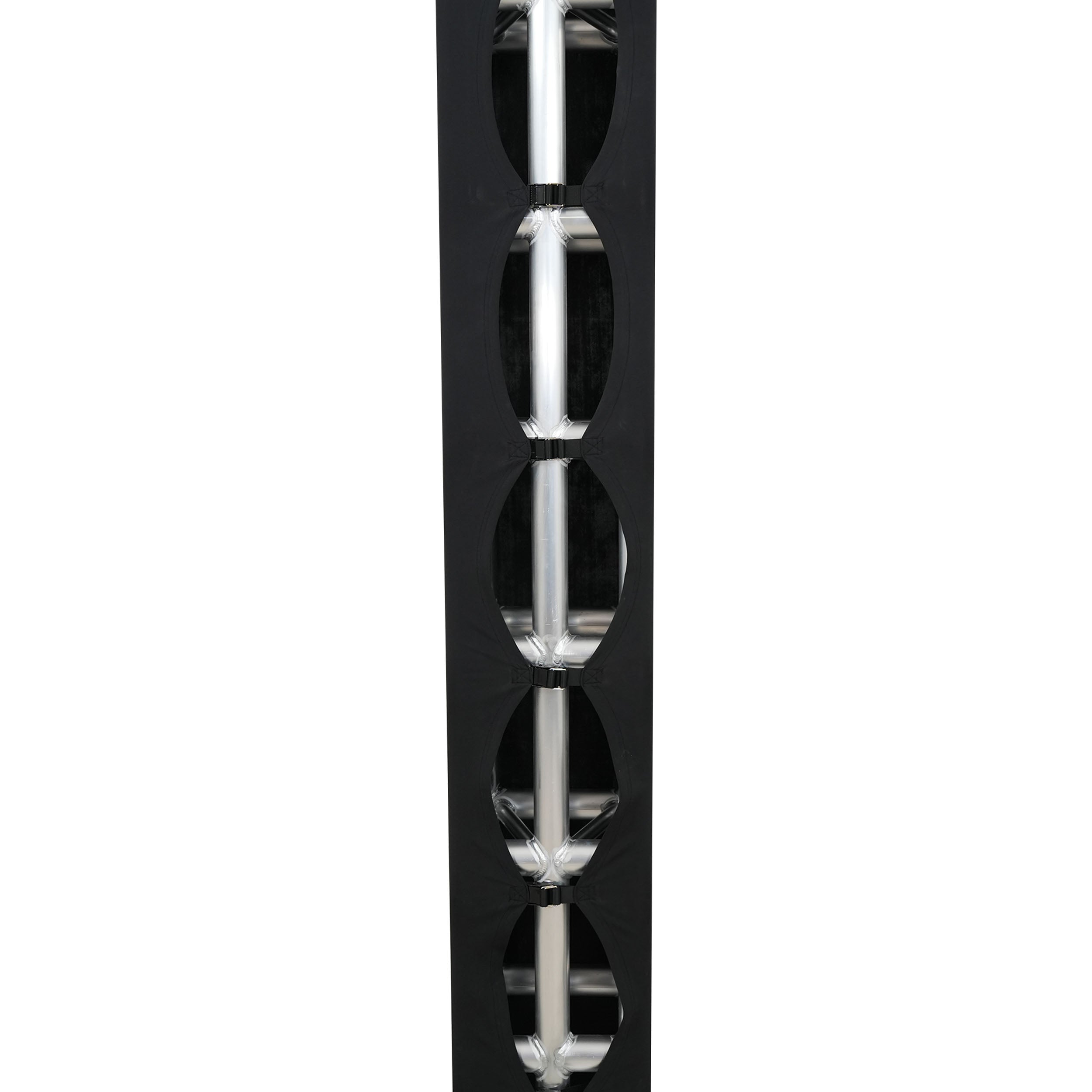 ProX Set of 2 9.84 FT 3.00M Box Truss 3 Side Black Scrim Cover incl. Bag