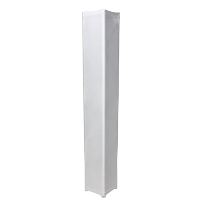 ProX White 9.84ft 3 meter Lycra Cover Scrim Sleeve fits 12" Quad Box Truss Segment