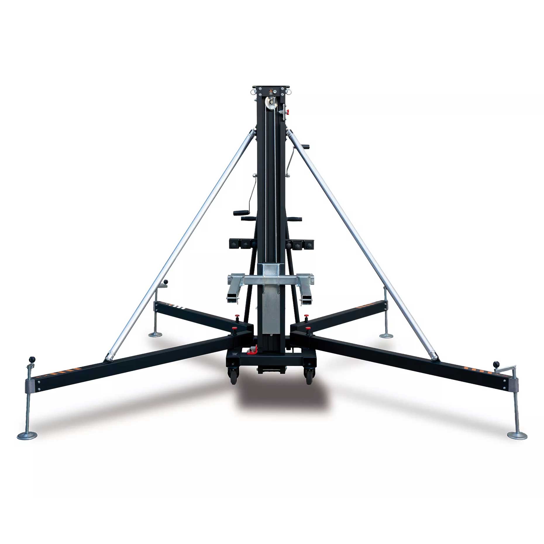 ProX FANTEK Spain Compact Front Loading Lifting Line Array Systems Tower 728 lbs Cap Max Height 19.52ft Incl Line Array Adapter New