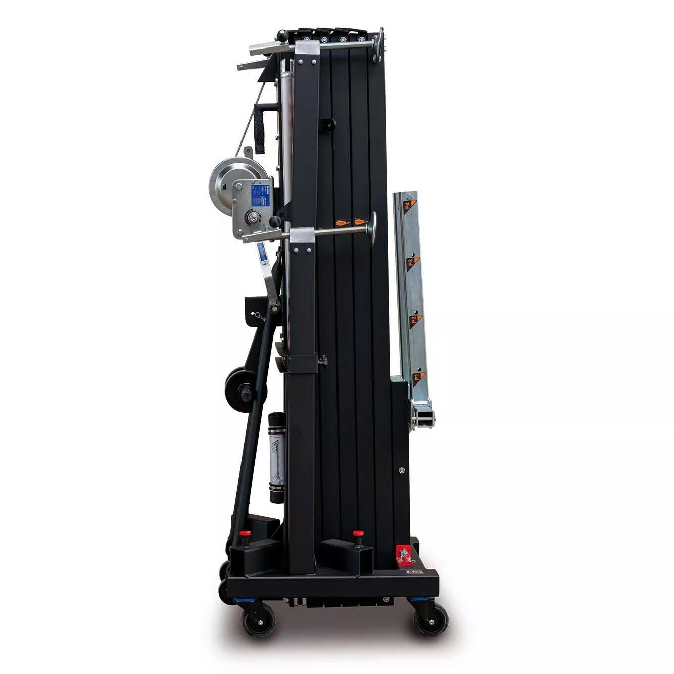 ProX FANTEK Spain Compact Front Loading Lifting Line Array Systems Tower 728 lbs Cap Max Height 19.52ft Incl Line Array Adapter New