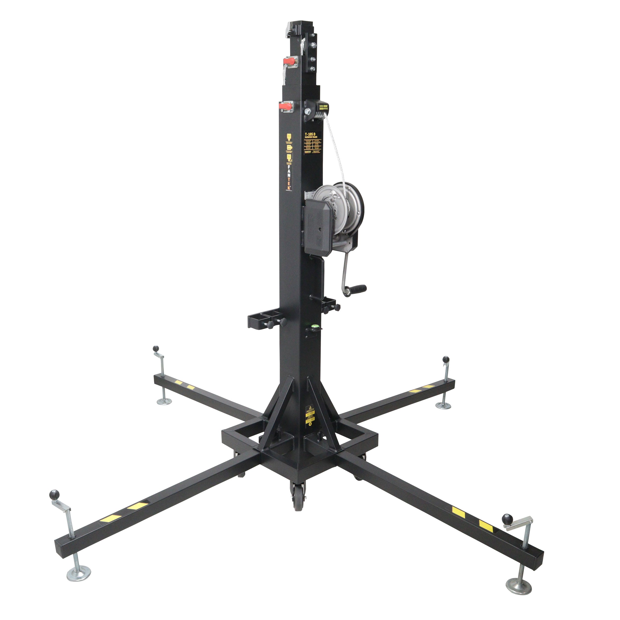 ProX Top Loading Lifting tower - Capacity 496 lbs Max Height 17 ft - Made in Spain by Fantek