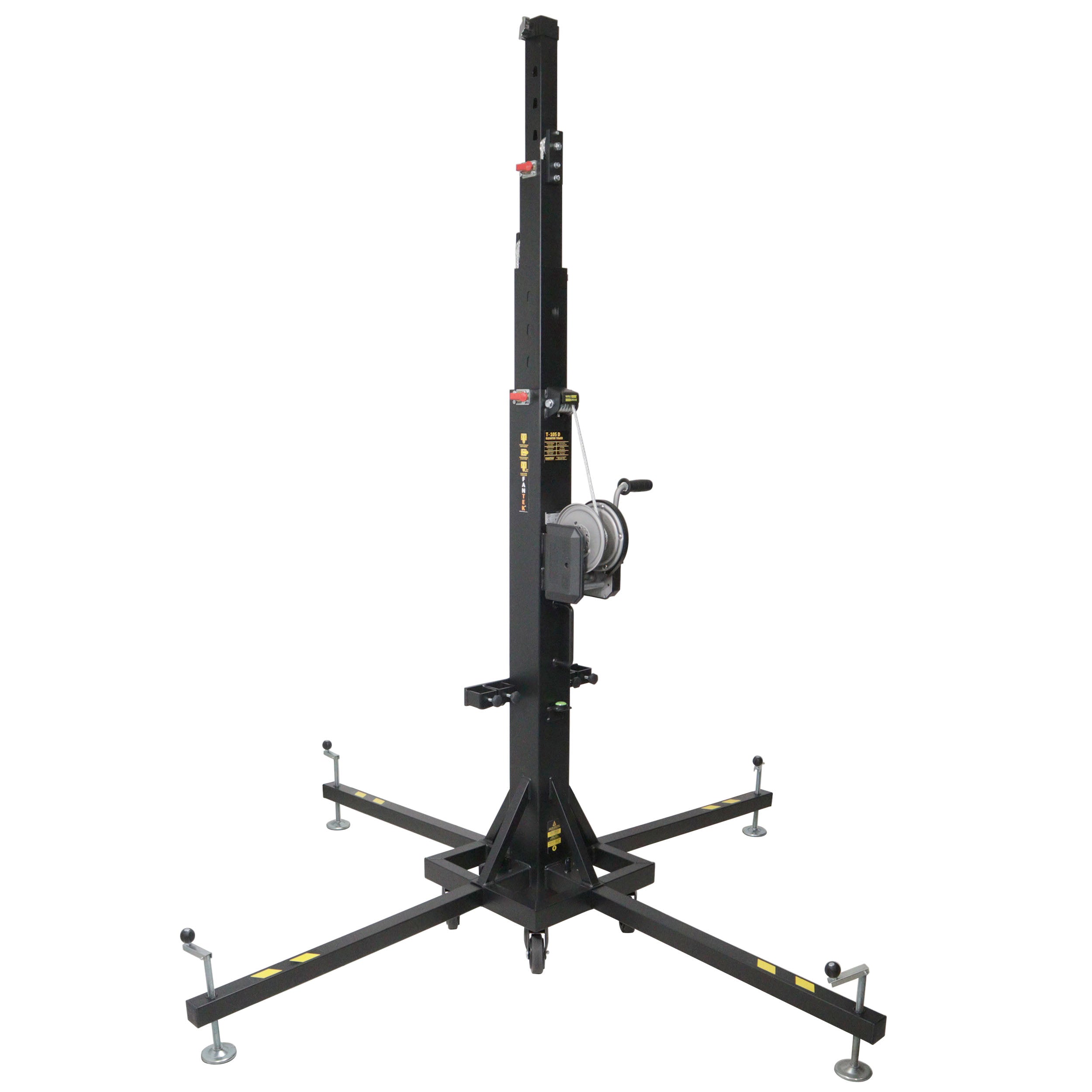 ProX Top Loading Lifting tower - Capacity 496 lbs Max Height 17 ft - Made in Spain by Fantek