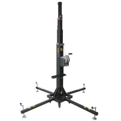 ProX Top Loading Lifting tower - Capacity 496 lbs Max Height 17 ft - Made in Spain by Fantek