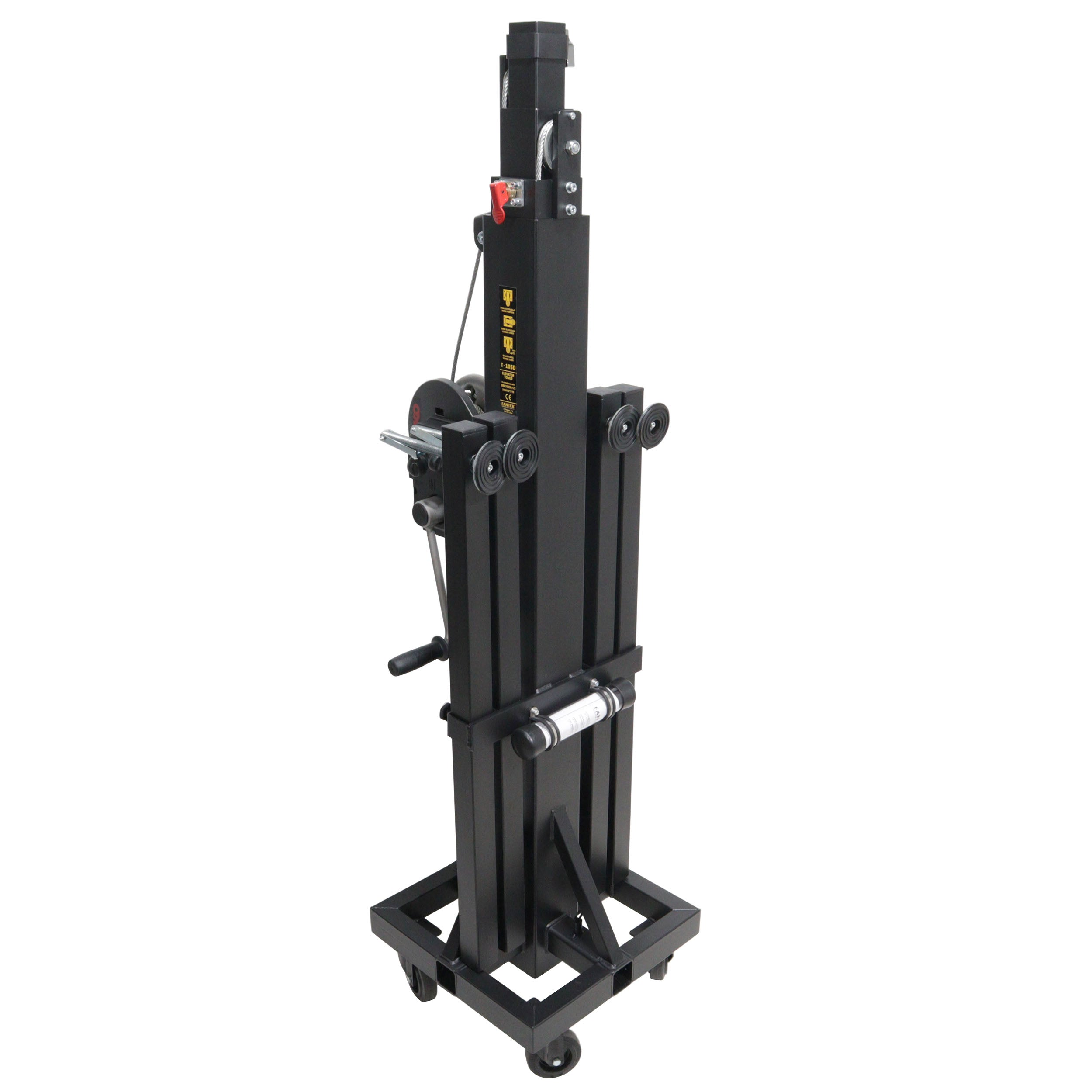 ProX Top Loading Lifting tower - Capacity 496 lbs Max Height 17 ft - Made in Spain by Fantek