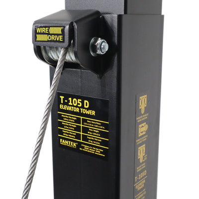 ProX Top Loading Lifting tower - Capacity 496 lbs Max Height 17 ft - Made in Spain by Fantek