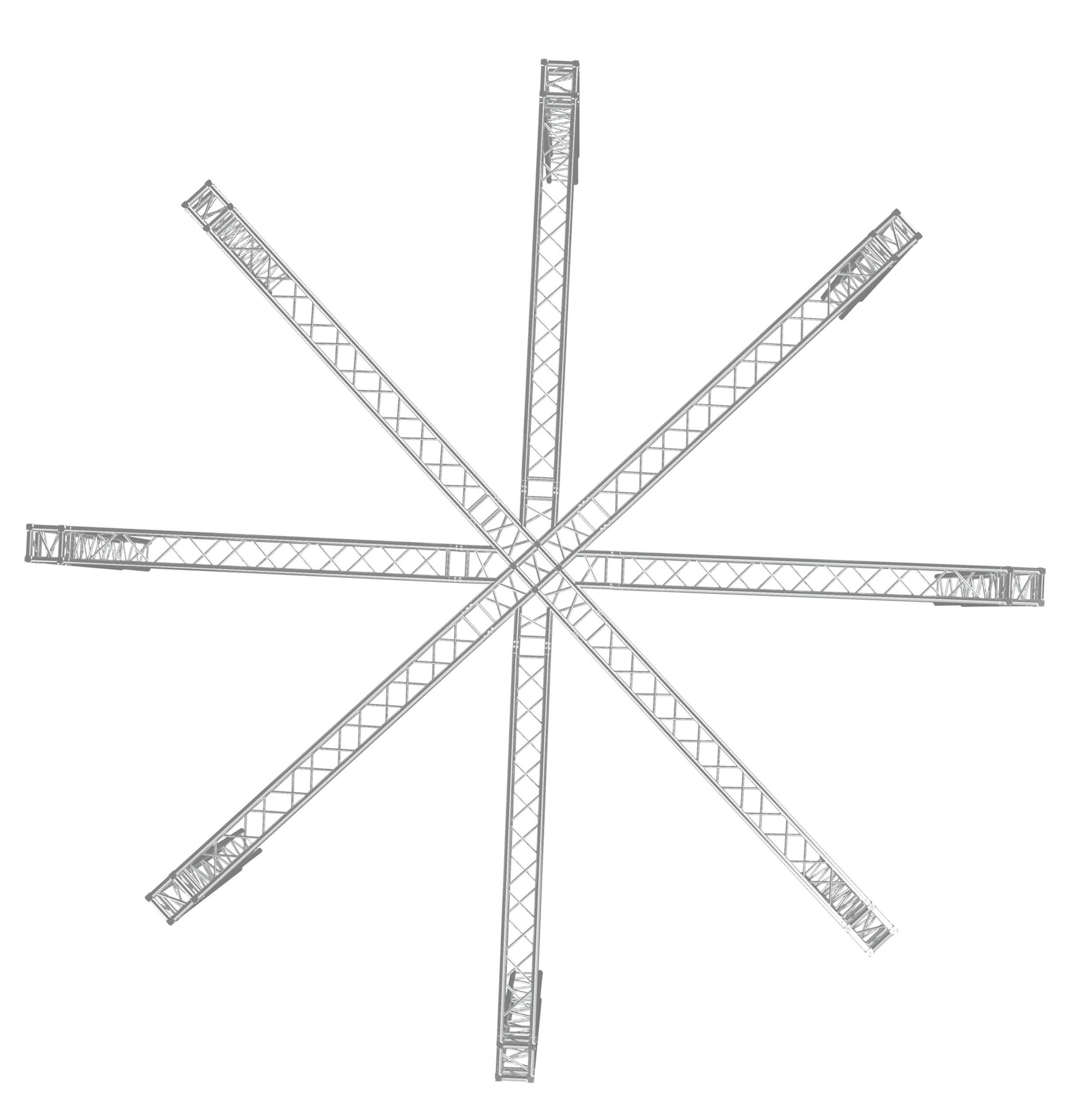 ProX F34 Spider Trade Show Display Booth Truss System – 9 x 22 Ft.