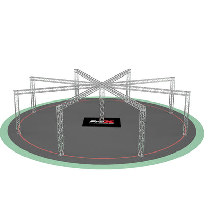 ProX F34 Spider Trade Show Display Booth Truss System – 9 x 38 Ft.