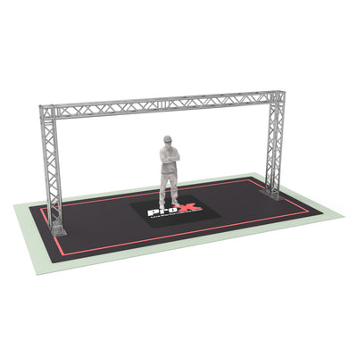 ProX Goal Post Design - Actual Size: 19.75 ft W X 9.20ft H - 2mm Heavy Duty Truss