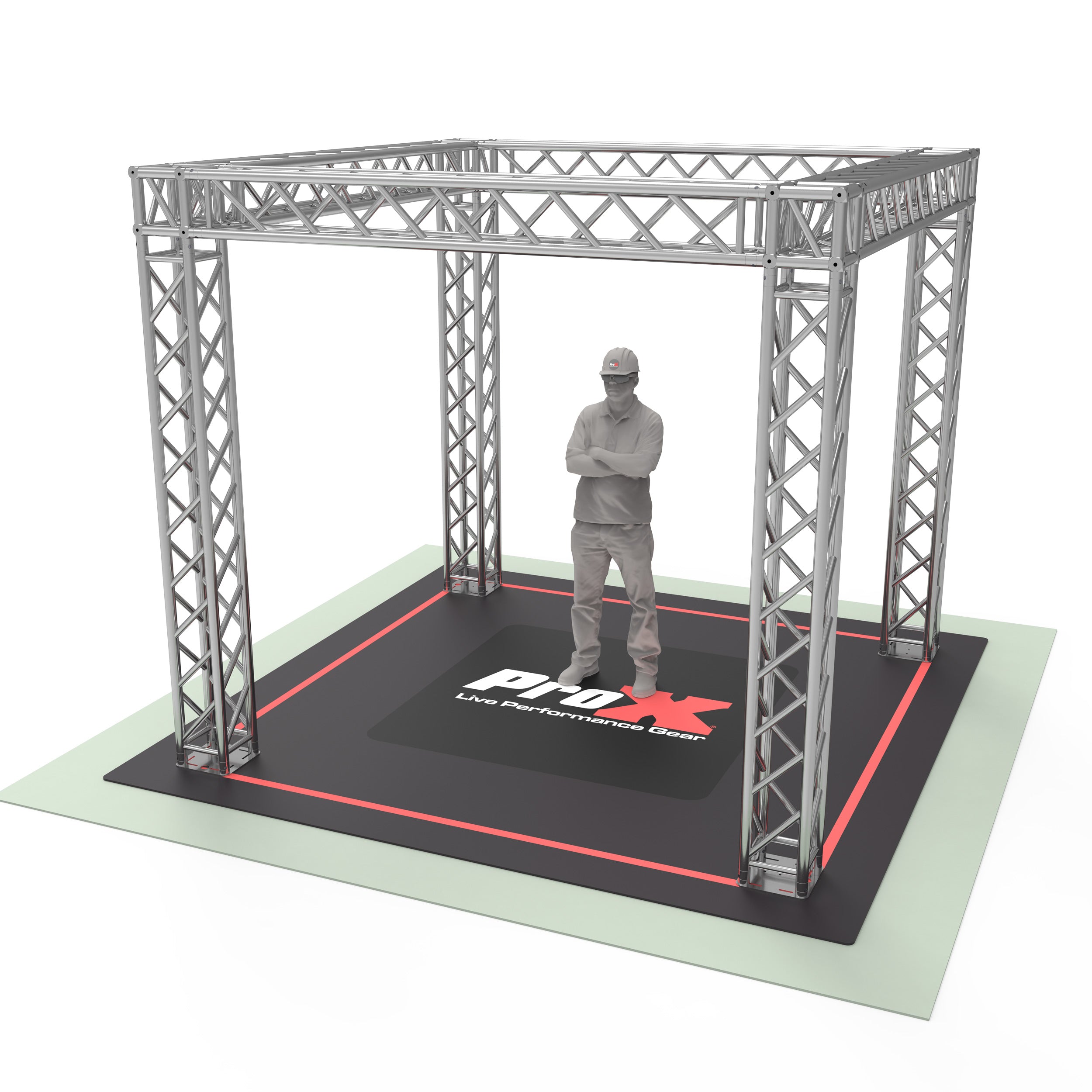 ProX Tradeshow Booth 10.10 W X 10.10 L X 9.20 FT H - K SERIES Light Duty