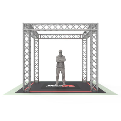 ProX Tradeshow Booth 10.10 W X 10.10 L X 9.20 FT H - 2mm Heavy Duty Truss
