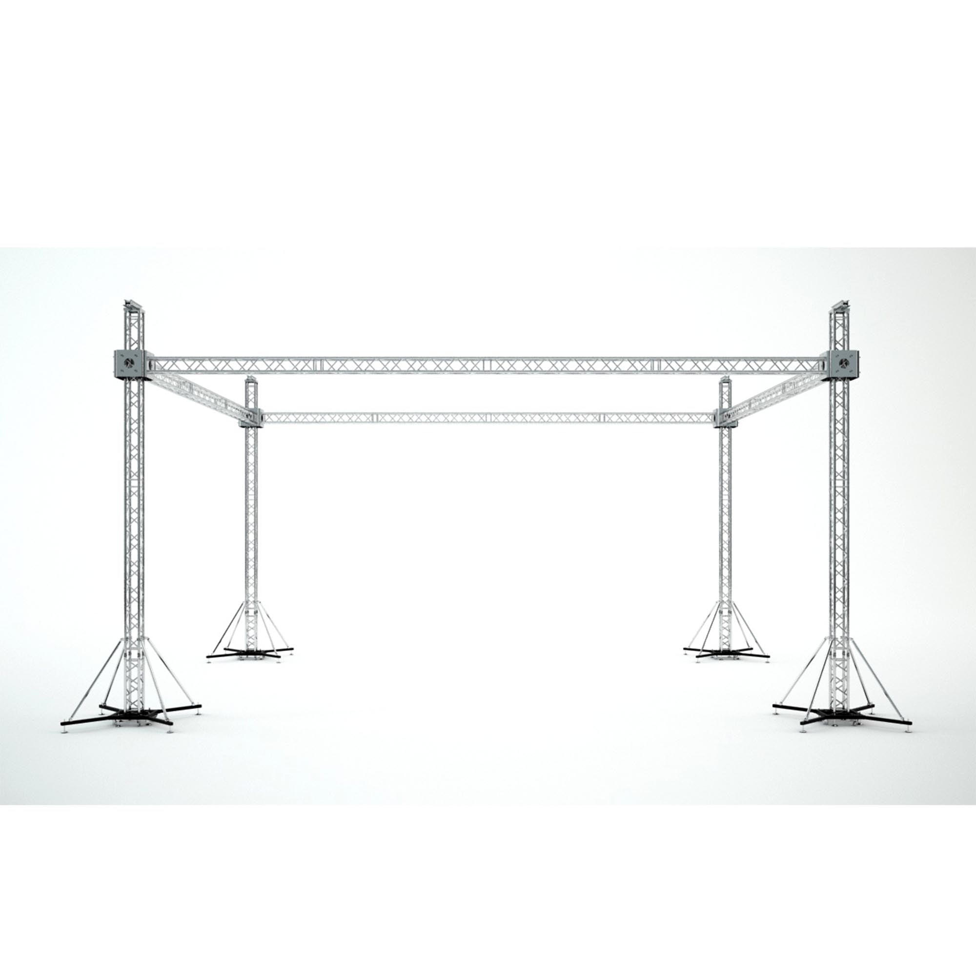 ProX Stage Roofing System 30'W x 30'L x 23'H - Incl 4 Chain Hoist