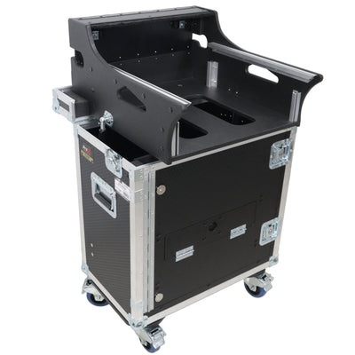 ProX Allen and Heath SQ 5 Flip-Ready Hydraulic Console Easy Retracting Lifting Case by ZCASE