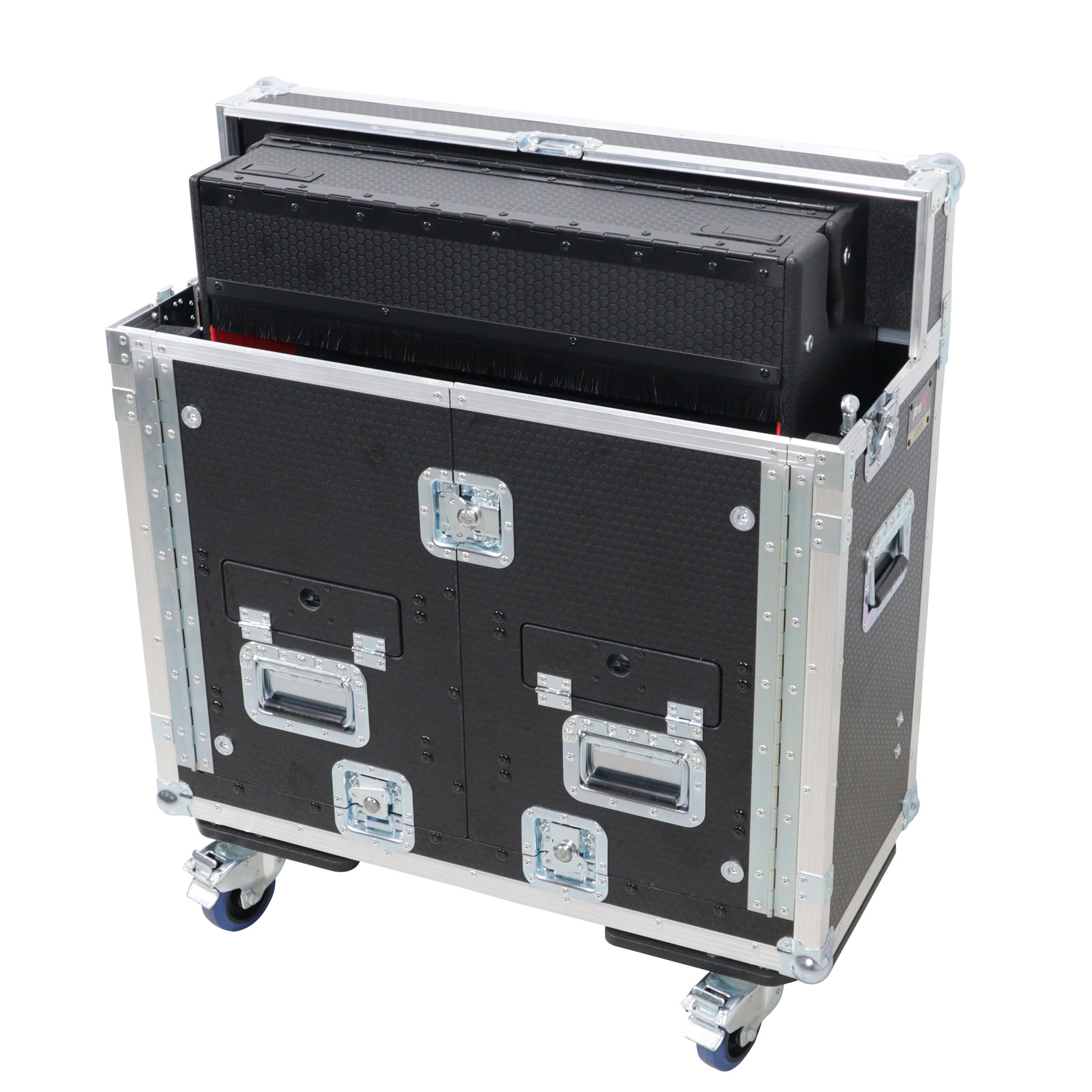 ProX Allen and Heath SQ-6 Flip-Ready Hydraulic Console Easy Retracting Lifting Case by ZCASE