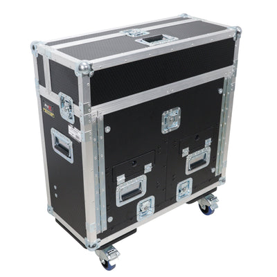 ProX Allen and Heath SQ-6 Flip-Ready Hydraulic Console Easy Retracting Lifting Case by ZCASE
