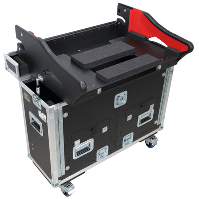 ProX Allen and Heath SQ7 Flip-Ready Hydraulic Console Easy Retracting Lifting Case by ZCASE
