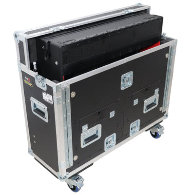 ProX Allen and Heath SQ7 Flip-Ready Hydraulic Console Easy Retracting Lifting Case by ZCASE