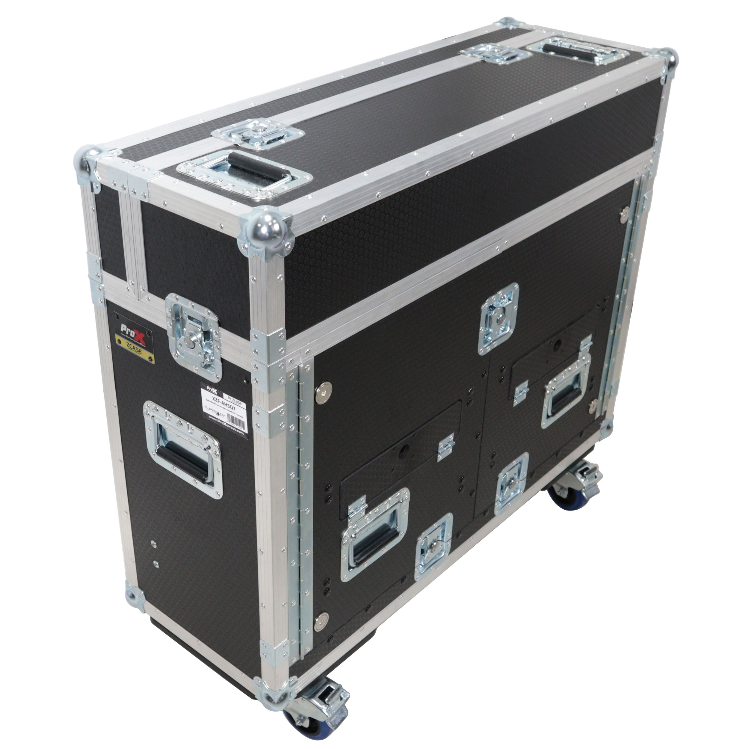 ProX Allen and Heath SQ7 Flip-Ready Hydraulic Console Easy Retracting Lifting Case by ZCASE