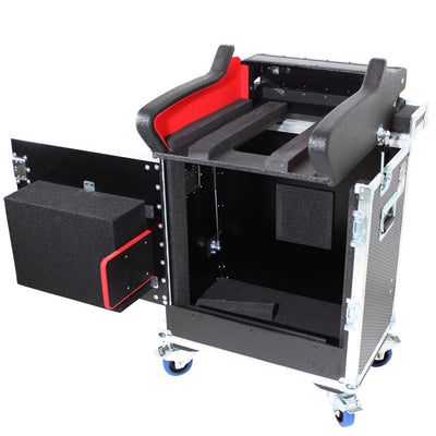 ProX Allen and Heath DLive C1500 Flip-Ready Hydraulic Console Easy Retracting Lifting Case by ZCASE