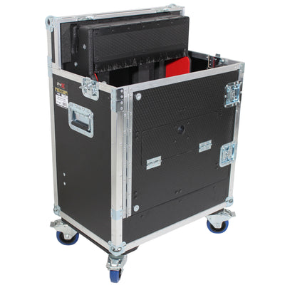 ProX Allen and Heath DLive C1500 Flip-Ready Hydraulic Console Easy Retracting Lifting Case by ZCASE