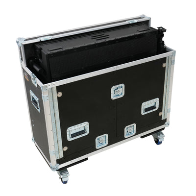 ProX Allen and Heath QU-7 Flip-Ready Hydraulic Console Easy Retracting Lifting Case 1U and Laptop Display Arm by ZCASE