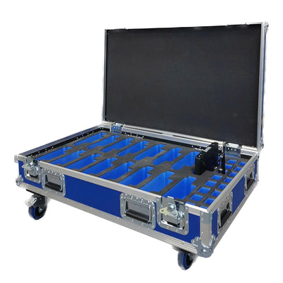 ProX Flight case for 16pcs AVIOM A320 and K&M Stand holders