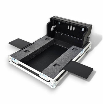 ProX ATA Digital Audio Mixer Flight Case for Behringer WING Compact Console with Doghouse compartment and Caster wheels