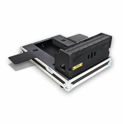 ProX ATA Digital Audio Mixer Flight Case for Behringer WING Compact Console with Doghouse compartment and Caster wheels