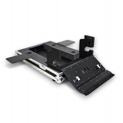 ProX ATA Digital Audio Mixer Flight Case for Behringer WING Compact Console with Doghouse compartment and Caster wheels