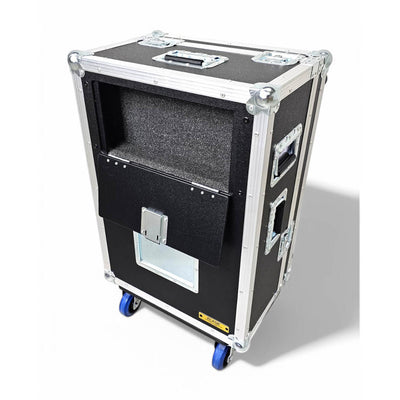 ProX ATA Digital Audio Mixer Flight Case for Behringer WING Compact Console with Doghouse compartment and Caster wheels