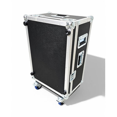 ProX ATA Digital Audio Mixer Flight Case for Behringer WING Compact Console with Doghouse compartment and Caster wheels