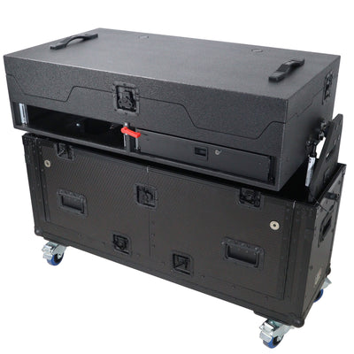 ProX Flip-Ready Easy Retracting Hydraulic Lift Case for Pioneer CDJ-3000 and DJM-900 NXS2 System