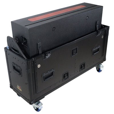 ProX Flip-Ready Easy Retracting Hydraulic Lift Case for Pioneer CDJ-3000 and DJM-900 NXS2 System
