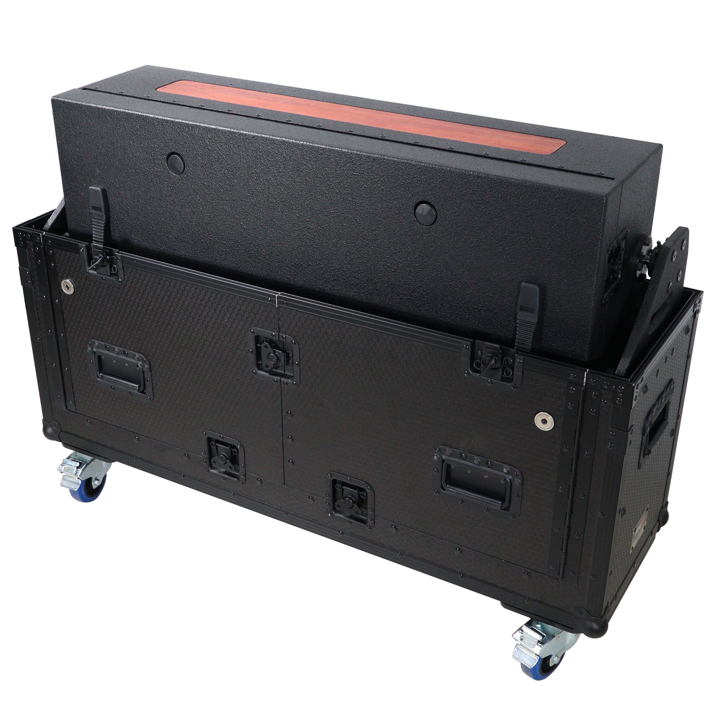 ProX Flip-Ready Easy Retracting Hydraulic Lift Case for Pioneer CDJ-3000 and DJM-900 NXS2 System