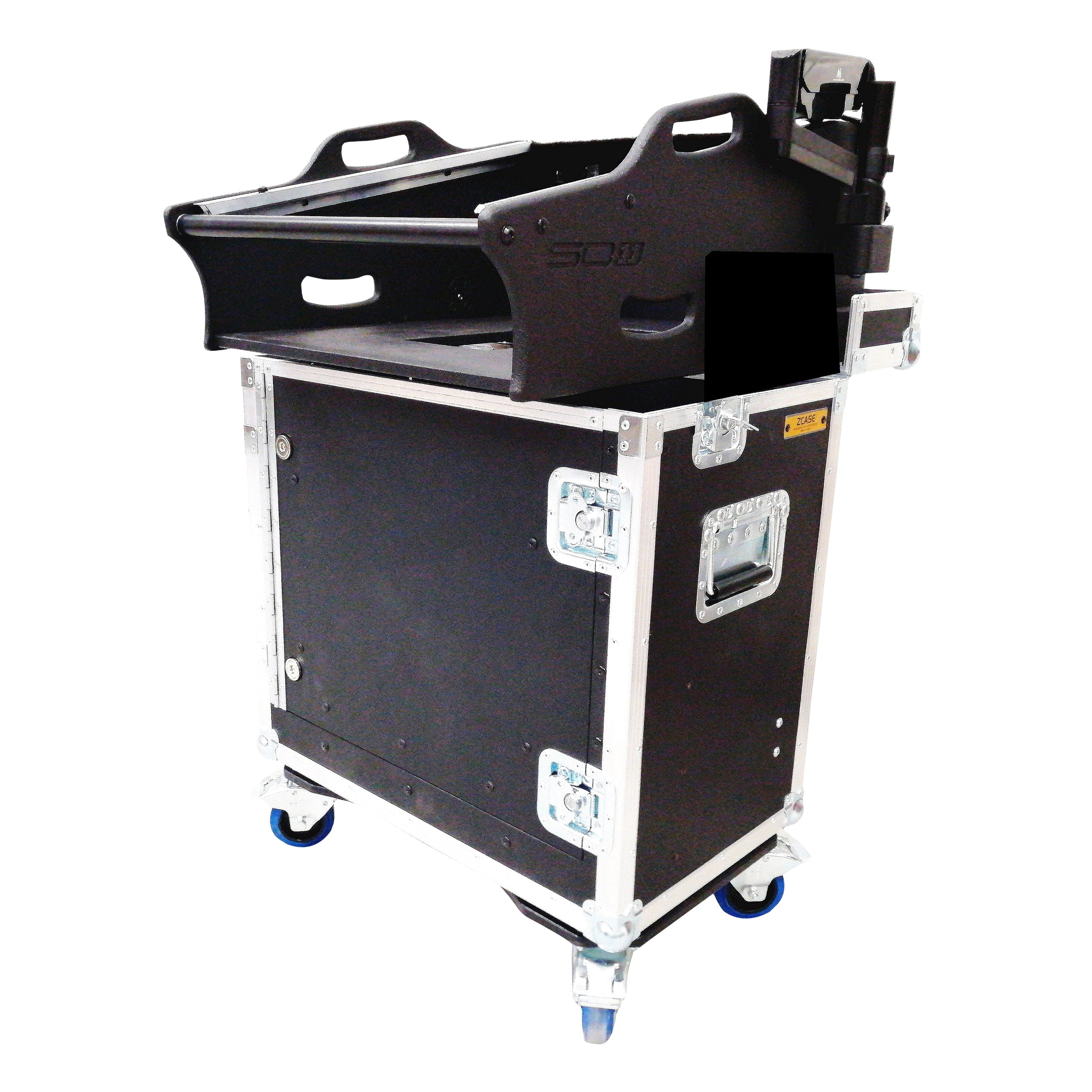 ProX Flip-Ready Detachable Easy Retracting Hydraulic Lift Case With for Digico S11 Digital Mixing Console by ZCase®