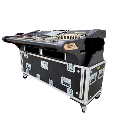 ProX Flip-Ready Detachable Easy Retracting Hydraulic Lift Case With 2U for Digico SD8 Digital Mixing Console by ZCase®