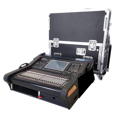 ProX Flip-Ready Detachable Easy Retracting Hydraulic Lift Case With 2U for Digico SD9 Digital Mixing Console by ZCase®