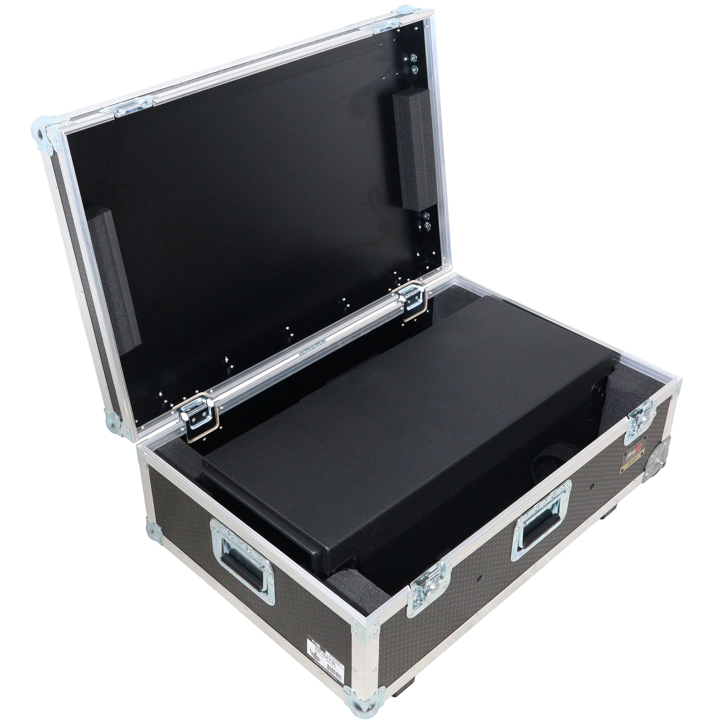 ProX Set of Two ATA Flight Style Road Cases for ProX Control Tower DJ Podium Travel Stand