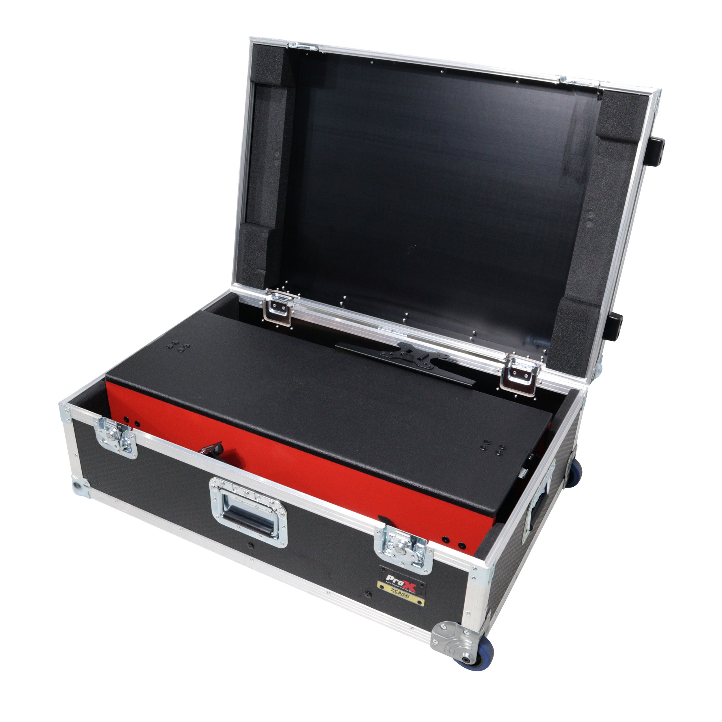 ProX Set of Two ATA Flight Style Road Cases for ProX Control Tower DJ Podium Travel Stand