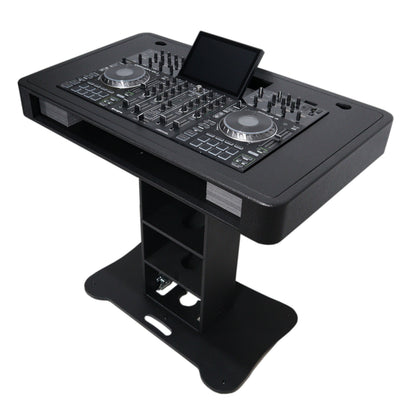 ProX Replacement for Denon PRIME 4 Top Face Plate for Control Tower DJ Podium Black Finish
