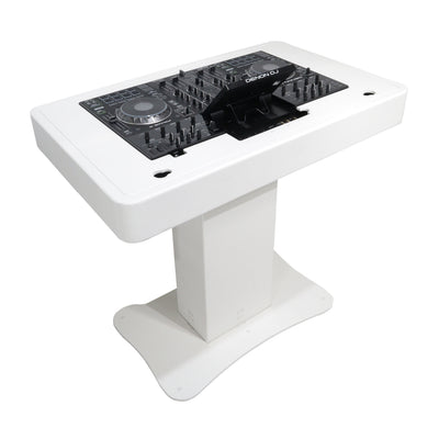 ProX Replacement for Denon PRIME 4 Top Face Plate for Control Tower DJ Podium White Finish