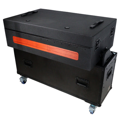 ProX Flip-Ready Easy Retracting Hydraulic Lift Case for Denon DJ SC 6000 PRIME | X1850 PRIME