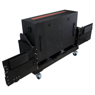 ProX Flip-Ready Easy Retracting Hydraulic Lift Case for Denon DJ SC 6000 PRIME | X1850 PRIME