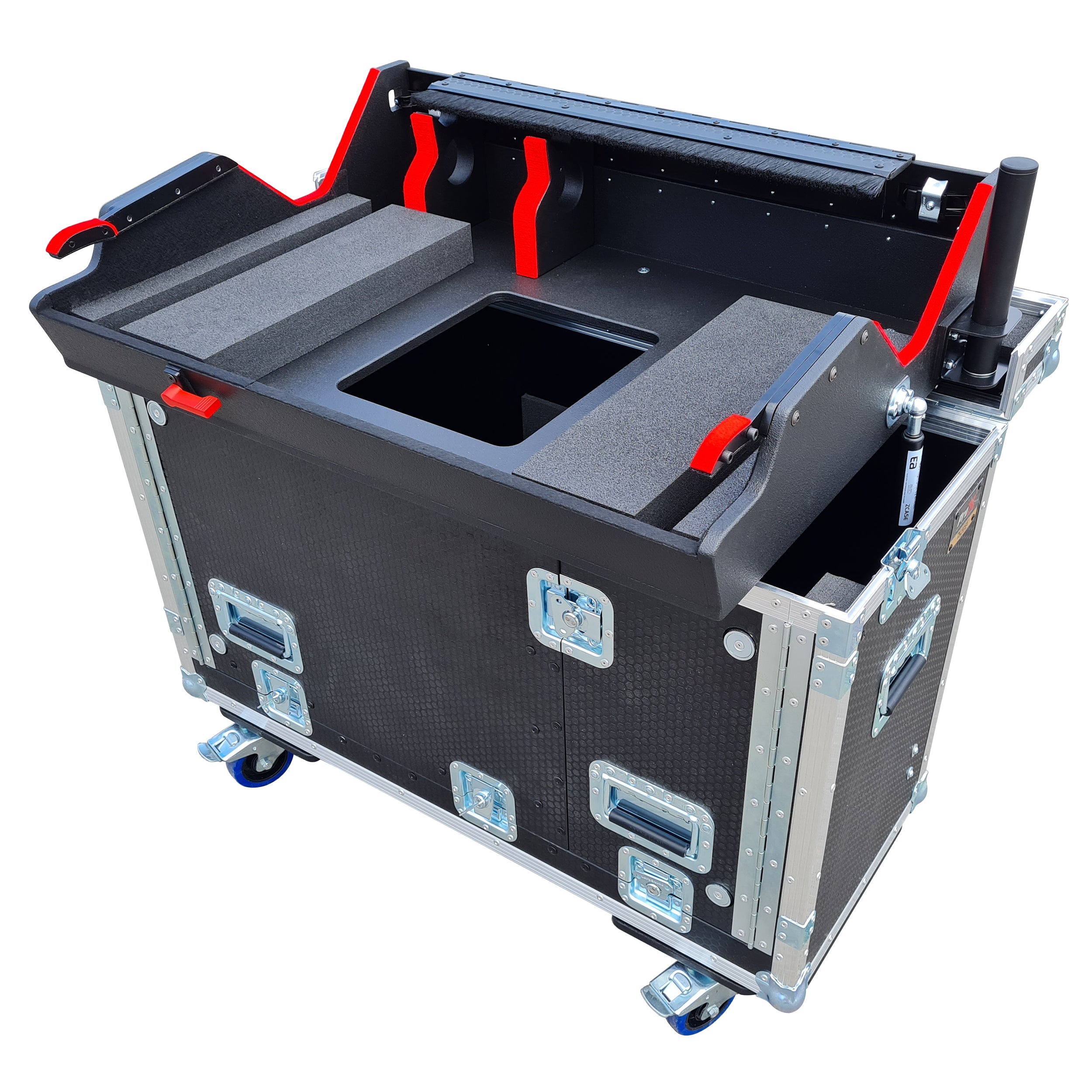 ProX High End Systems HOG 4-18 Flip-Ready Hydraulic Console Easy Retracting Lifting Case by ZCASE