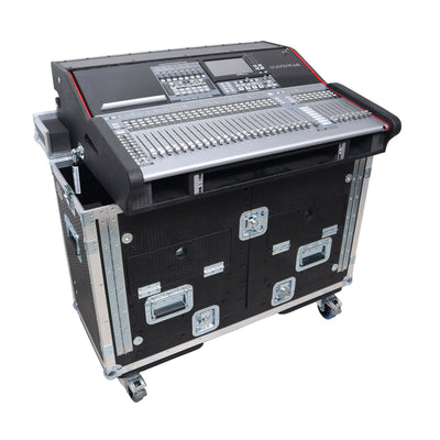 ProX Flip-Ready Easy Retracting Hydraulic Lift Case for PreSonus StudioLive 64S & 32S Mixing Console